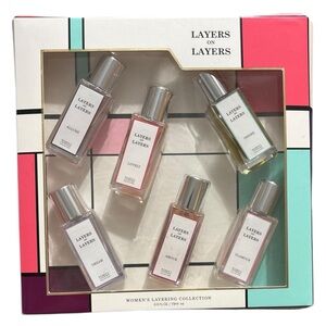 "Layers on Layers" Women's Layering Collection fragrance set.  NIB